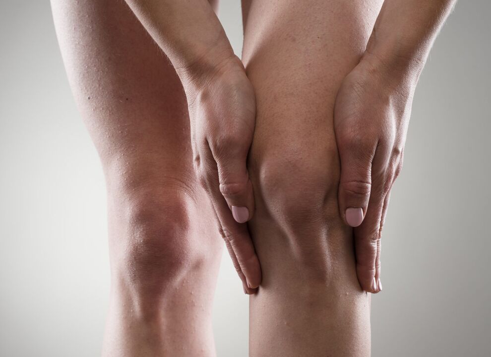 Kelio sąnario osteoartritas, pasireiškiantis skausmu ir sustingimu